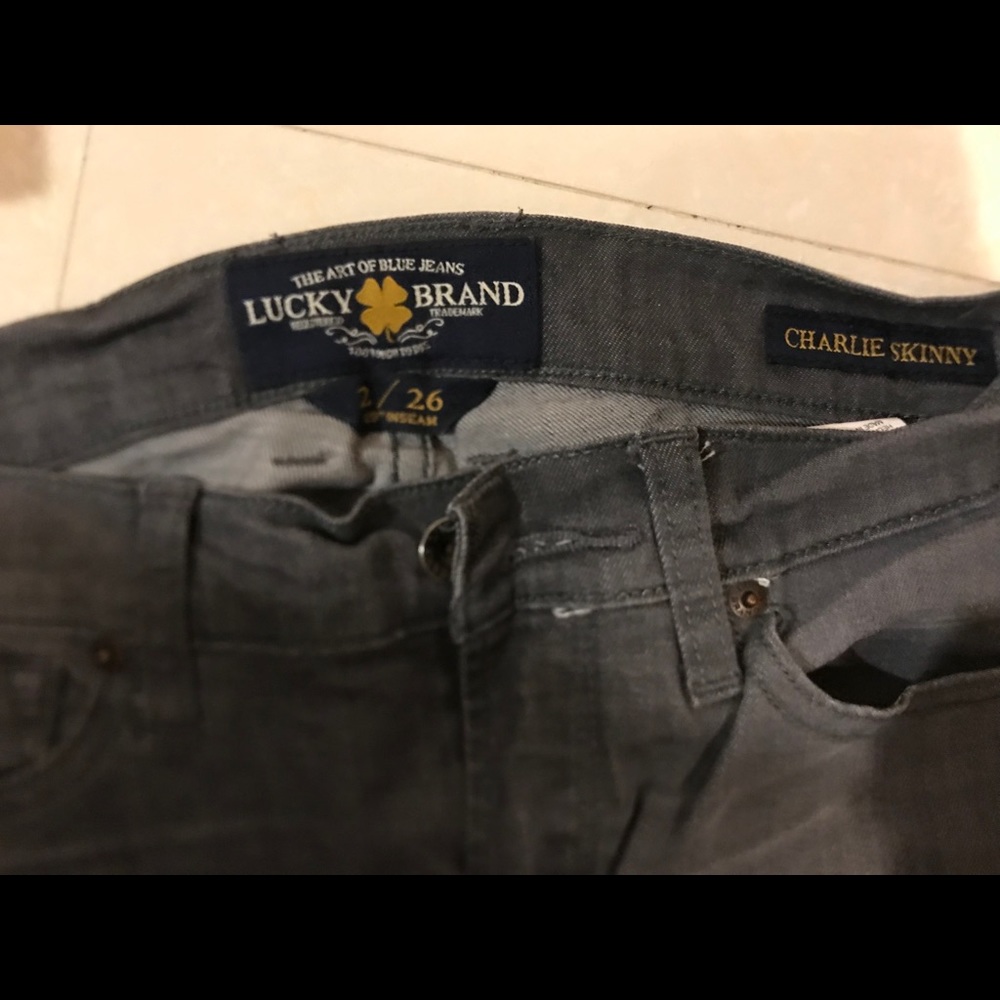 Lucky brand Charlie skinny jean